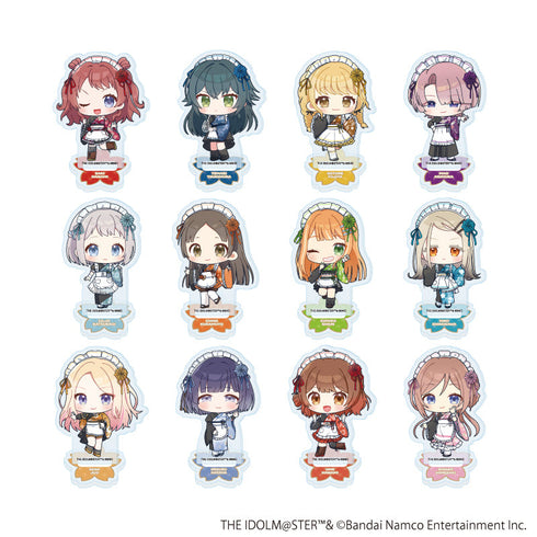 『学園アイドルマスター』アクリルぷちスタンド05/和装メイドver. コンプリートセット(全12種)(ミニキャライラスト)